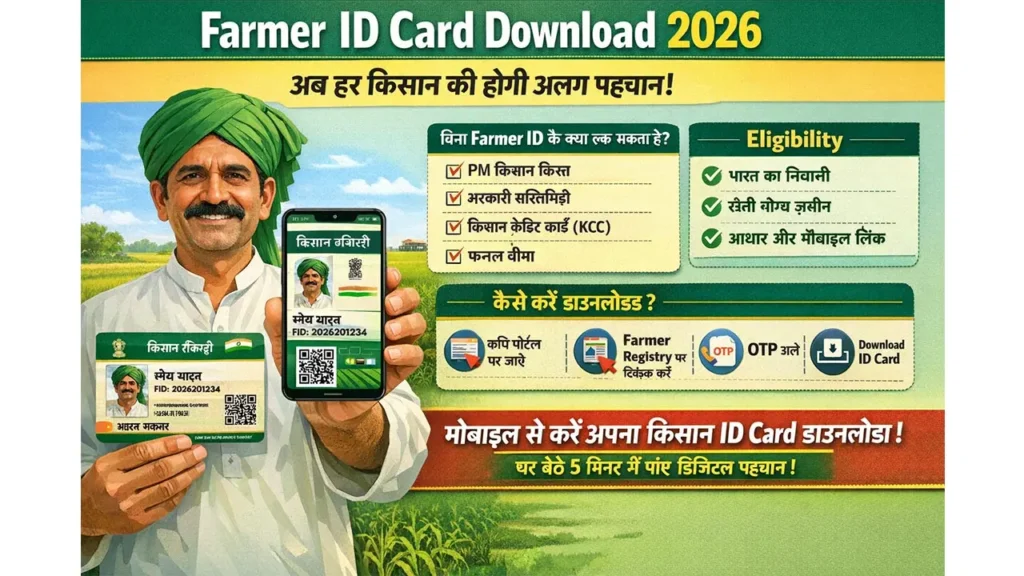 Farmer ID Card Download Process 2026 Hindi