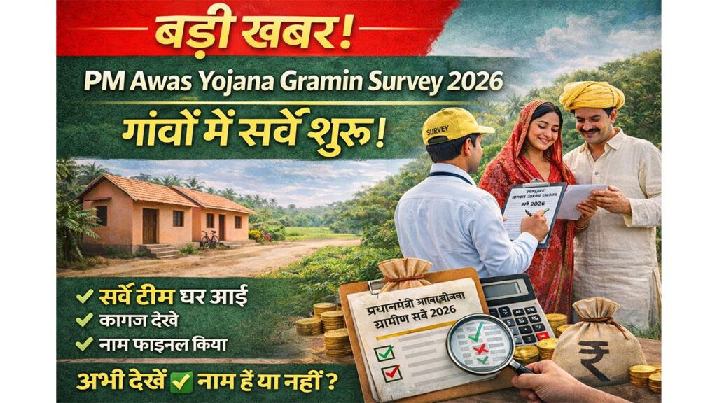 PM Awas Yojana Gramin Survey 2026 Latest Update