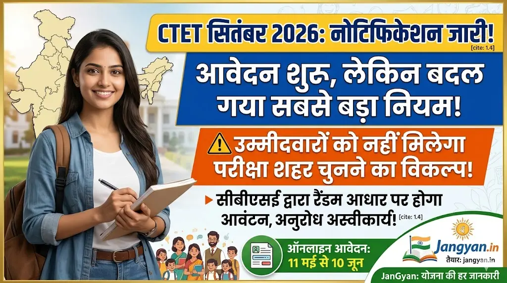 CTET September 2026 Notification