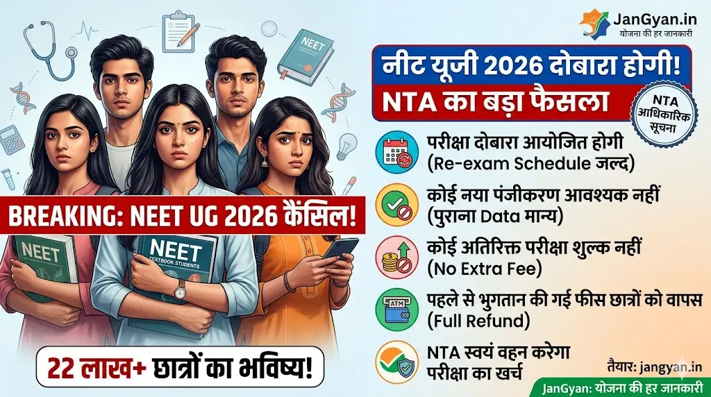 NEET UG 2026 Cancel News NTA Notice